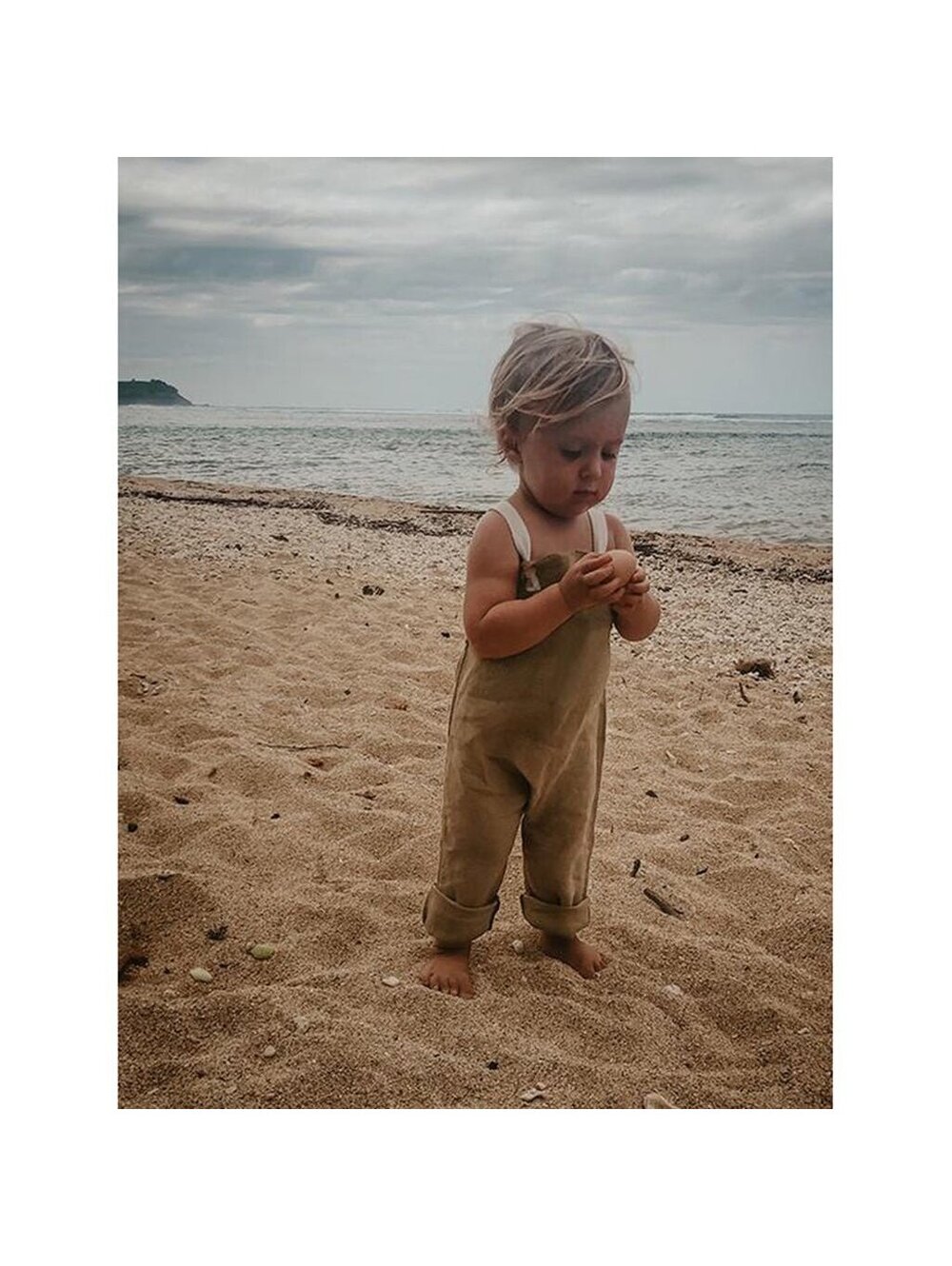 Kids’ Simple Folk, Organic Linen Overalls